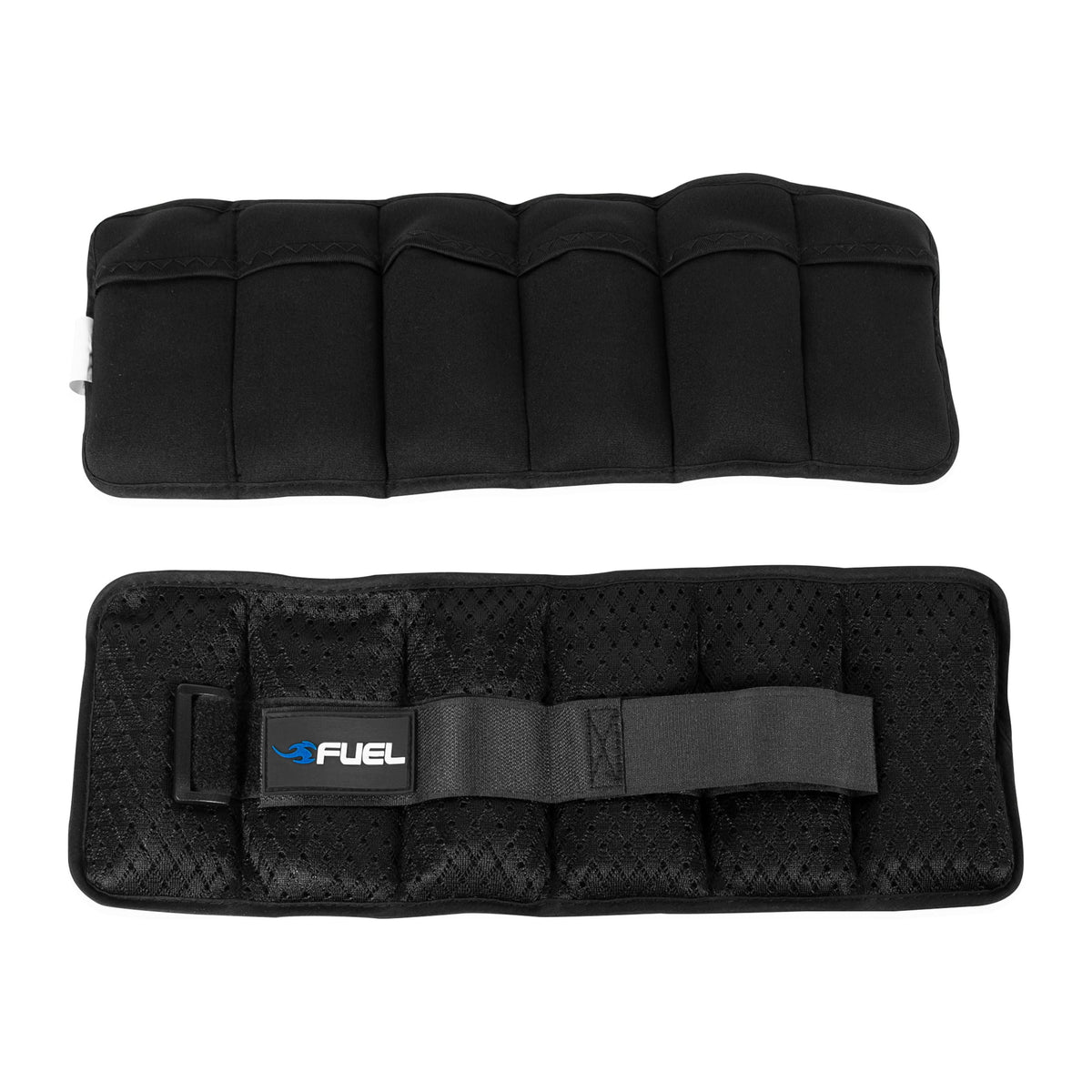 Fuel Pureformance Adjustable Wrist/Ankle Weights, 2.5-Pound Pair (5Lb Total - 6 Removable Weight Packs)