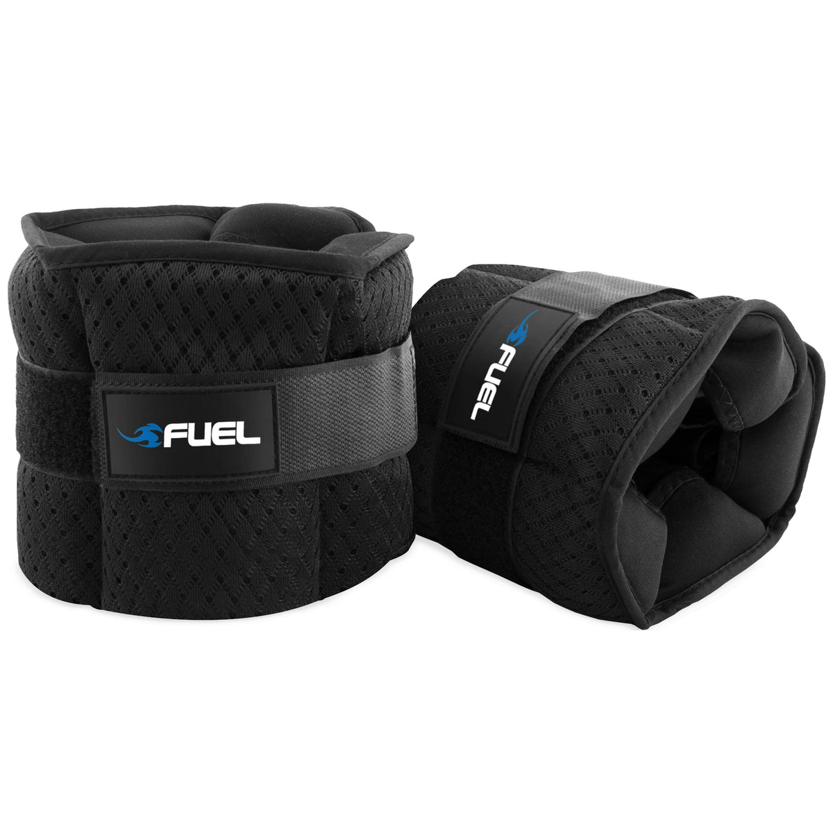 Fuel Pureformance Adjustable Wrist/Ankle Weights, 2.5-Pound Pair (5Lb Total - 6 Removable Weight Packs)